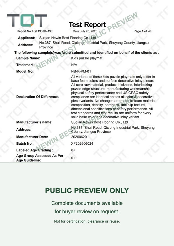 First page of TQT1330B413E for NB-K-PM-01