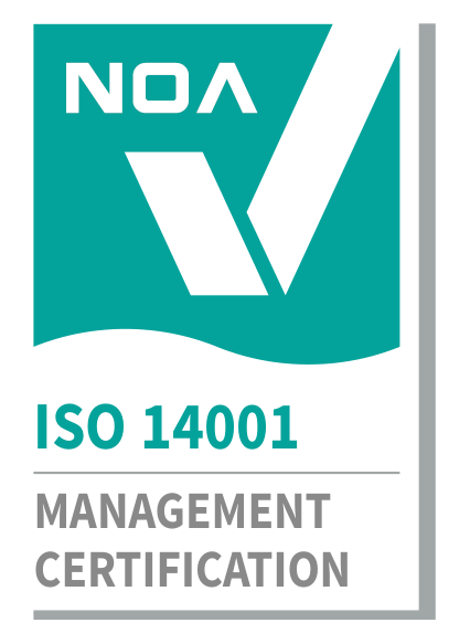 NOA ISO 14001 management certification
