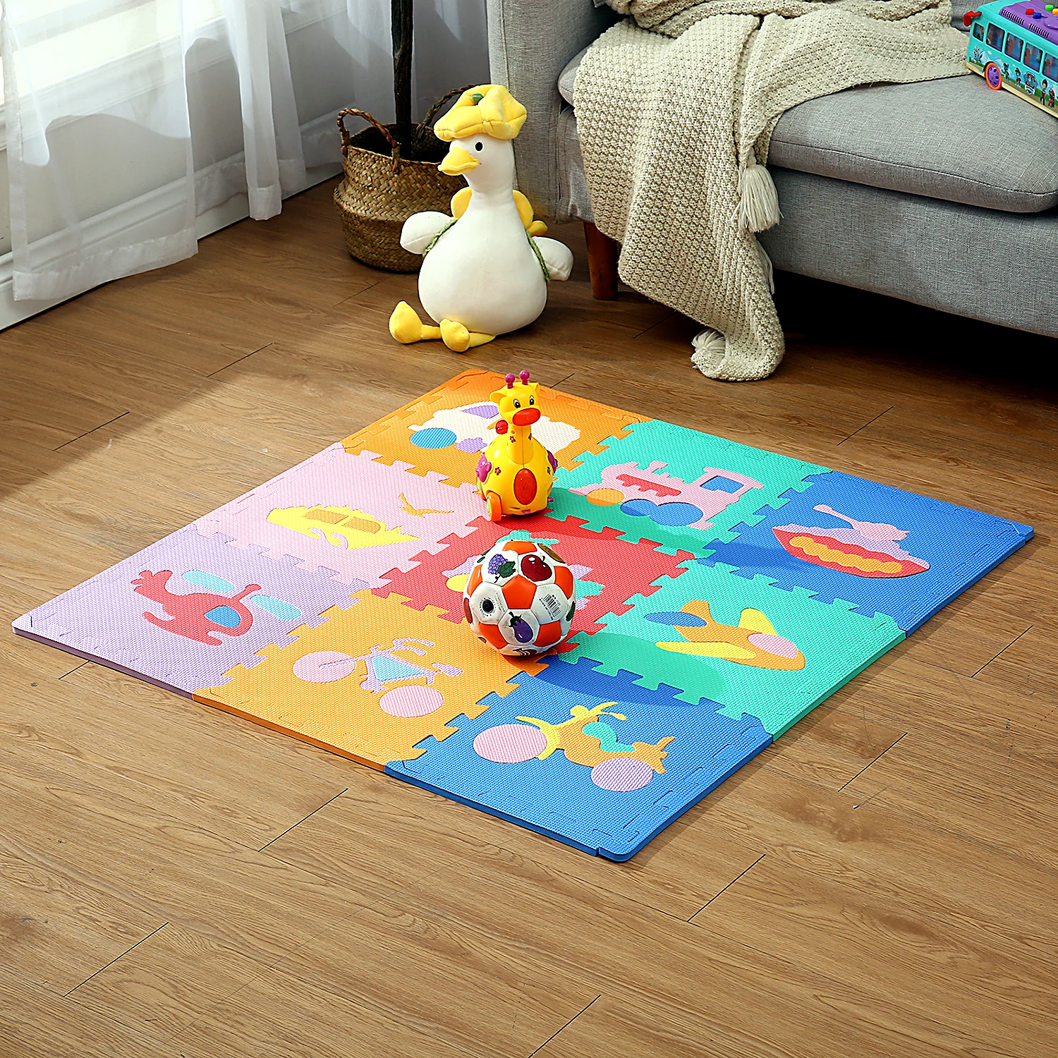 Is the Puzzle baby play eva mat safe for kids?